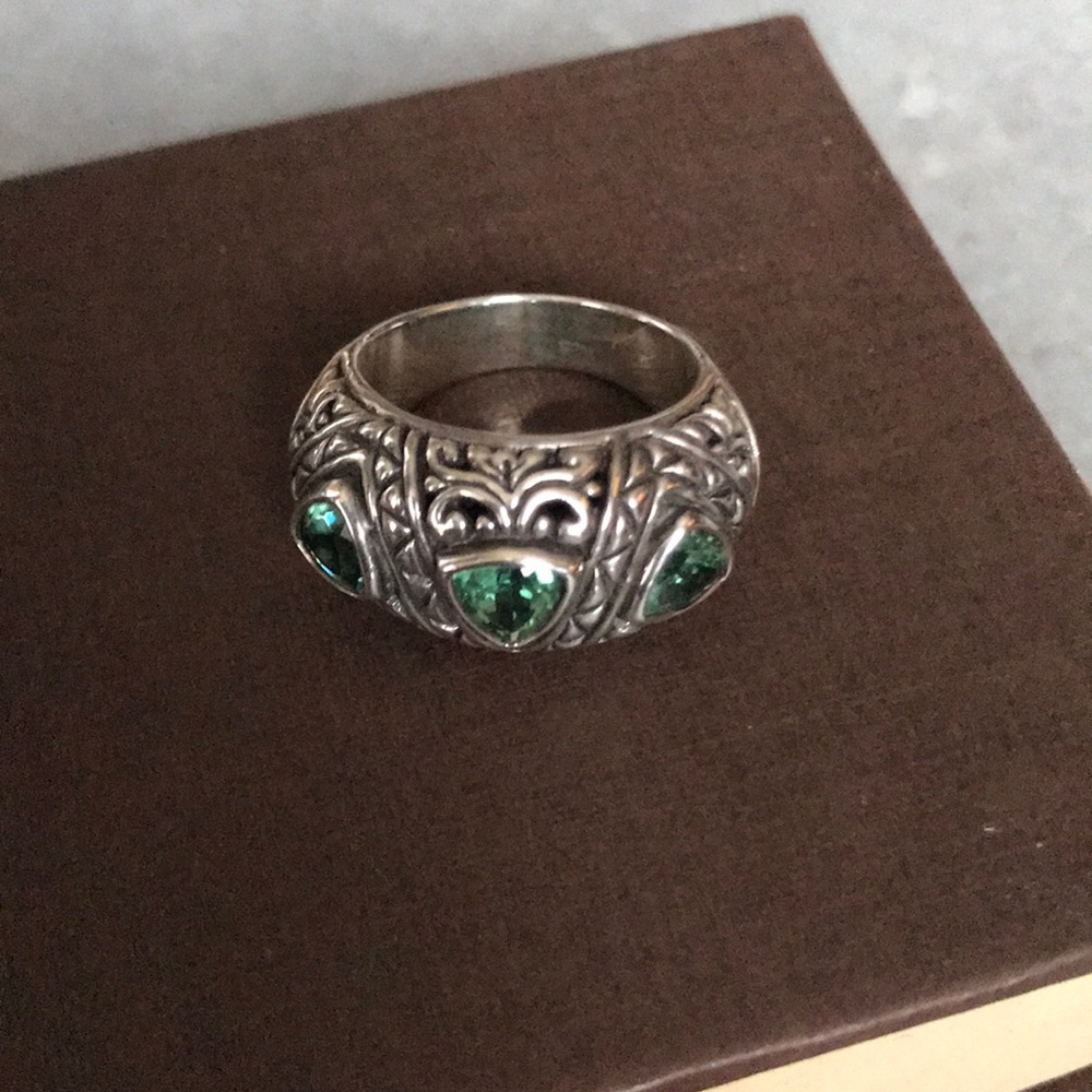 925 Silver and Stone Ring